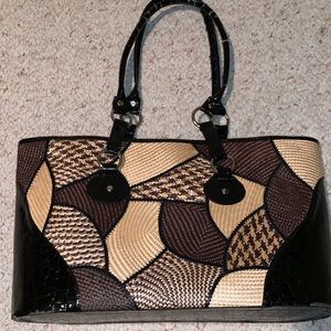 Large vintage luxury bag hand made originally bought by an Italian collector